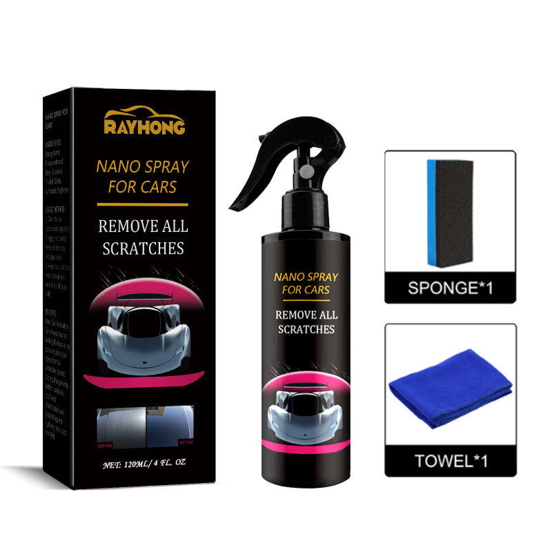 Rayhong automotive nano coating agent Automotive paint coating crystal spray waxing and waxing special supplies