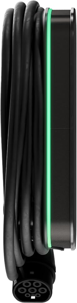 Hypervolt Home 3 Pro | Space Grey 10m | 7kW Smart EV Car Charger | Solar Compatible | Tethered | OVO Charge Anytime Compatible | Works with Octopus