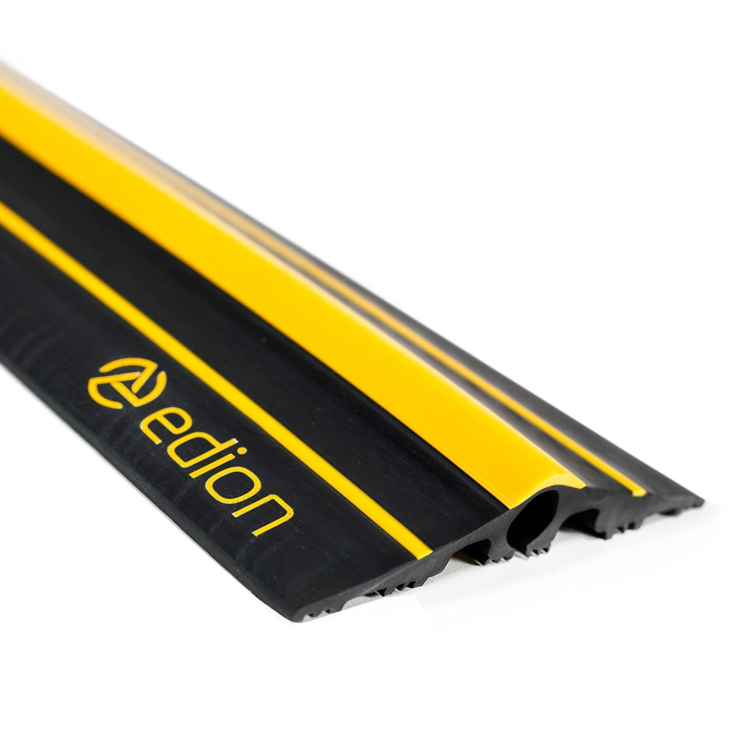 Edion EV Cable Protector 2.5m – Attaches to EV Charging Cable to Prevent Trip Hazards & Protect Cable – Tough EV Cable Pavement Cover for EV Charger – Low Height, Stays Flat, Outdoor Use