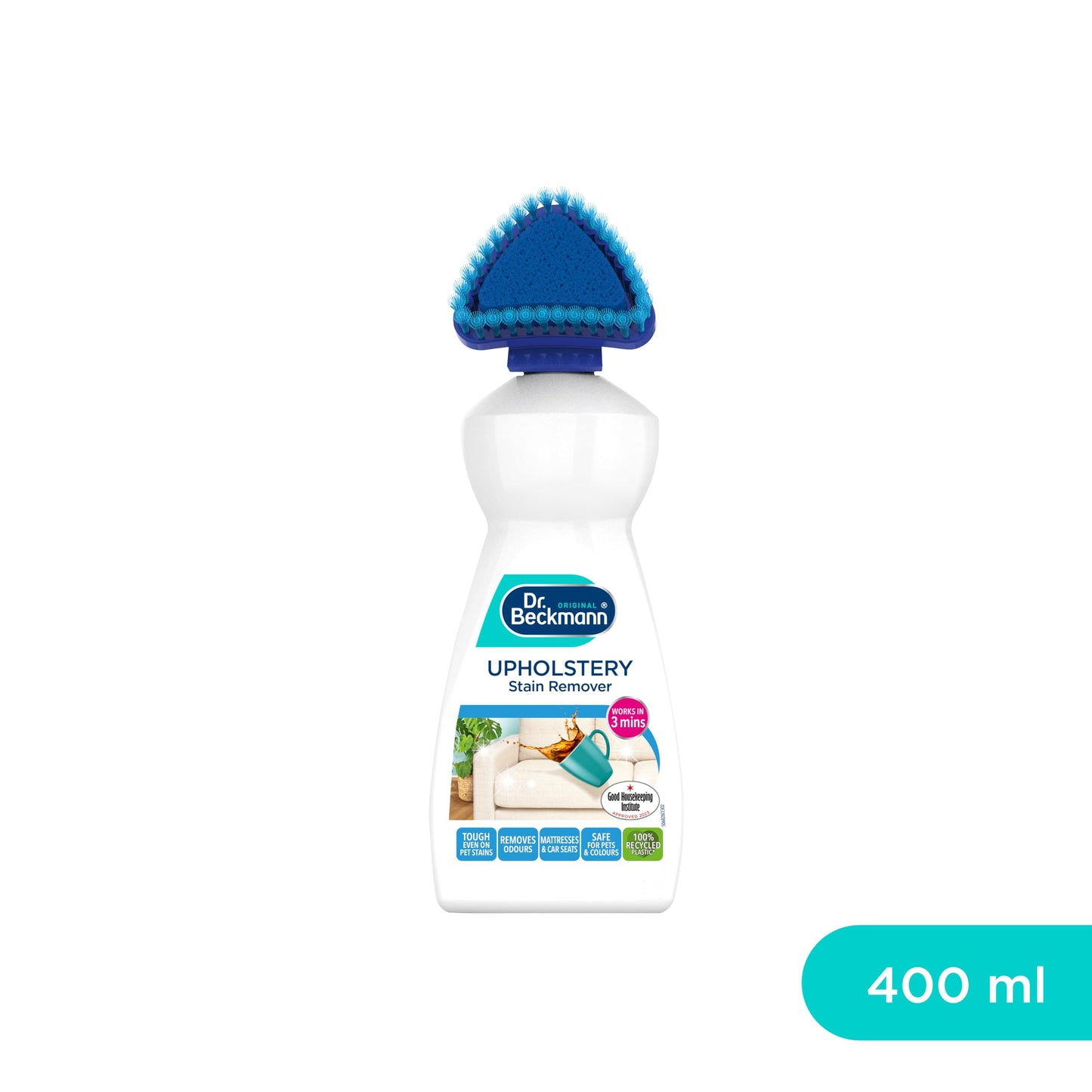 Dr. Beckmann Upholstery Stain Remover | Removes stubborn stains from sofas, car seats etc | 400ml