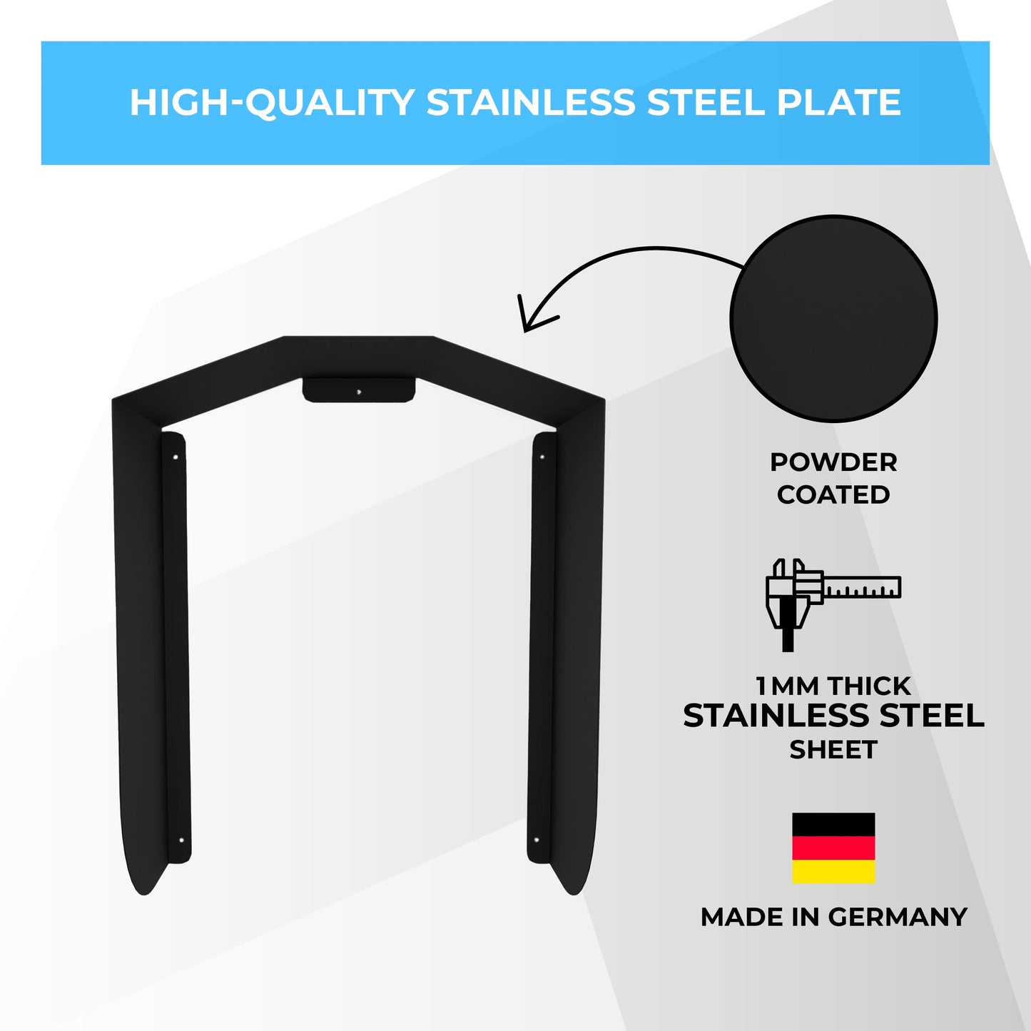 Graft Wallbox Weather Protection | Canopy for ev Charging Station | Accessories for Wallboxes | Rain and Snow Protection, UV Protection, Sun Protection | Weatherproof Cover for Charging Stations
