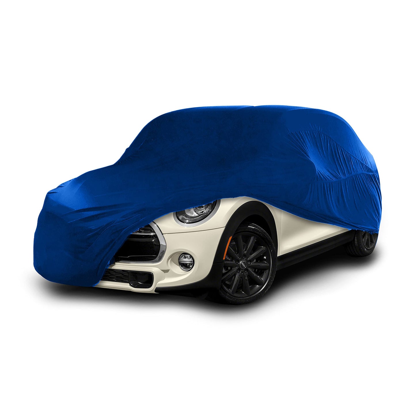 Cosmos - Indoor Car Cover compatible with main Coupé models, Elastic, Breathable and Dustproof Fabric, Soft Lining, Snug Fit, Blue