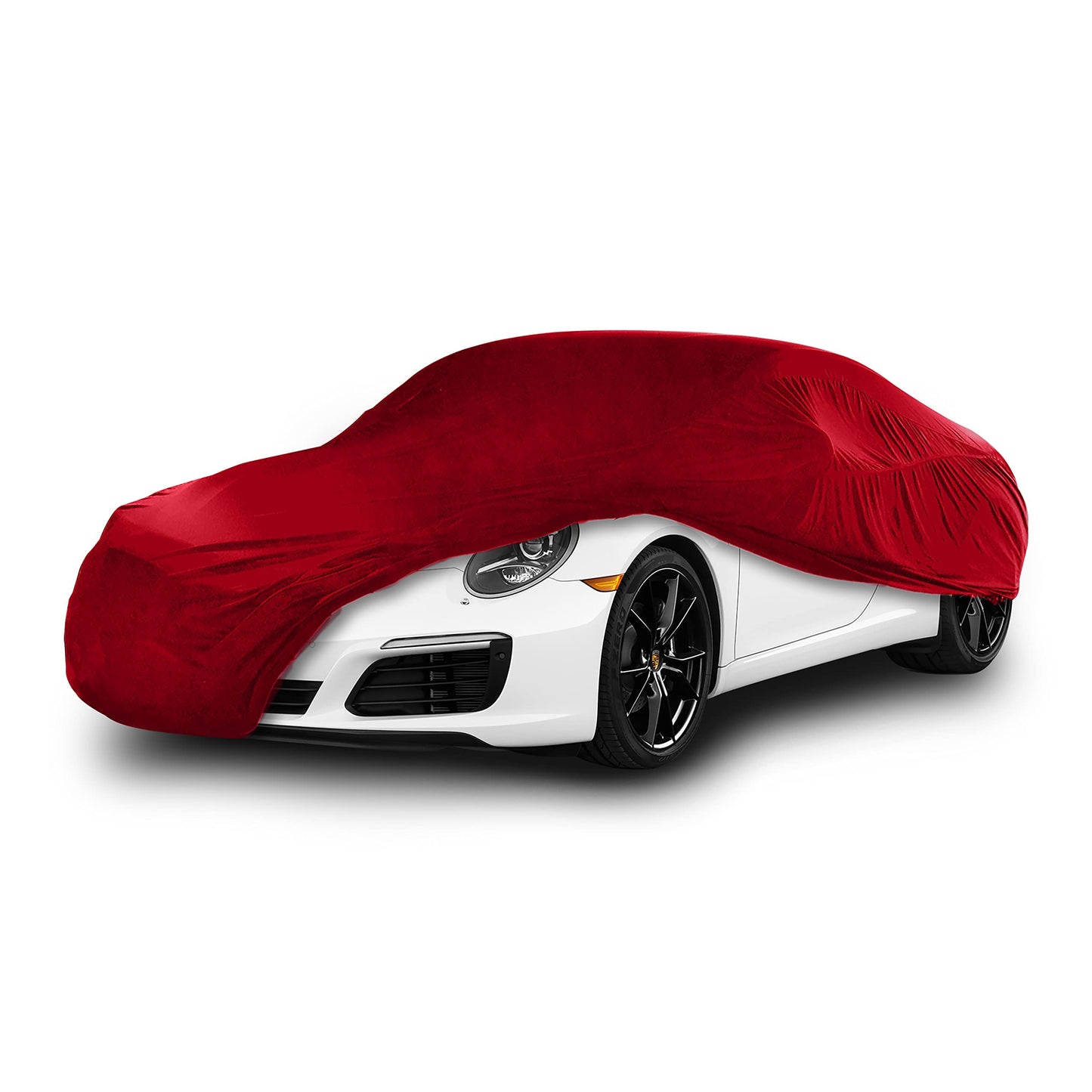 Cosmos - Indoor Car Cover compatible with main Coupé models, Elastic, Breathable and Dustproof Fabric, Soft Lining, Snug Fit, Blue