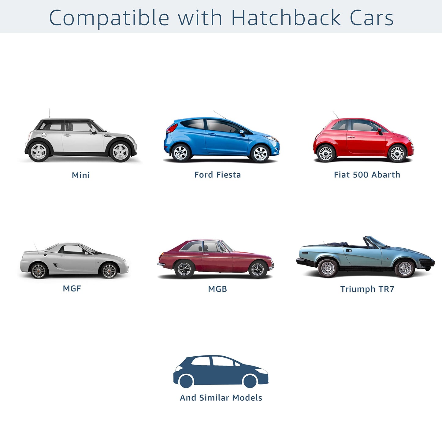 Cosmos - Indoor Car Cover compatible with main Coupé models, Elastic, Breathable and Dustproof Fabric, Soft Lining, Snug Fit, Blue