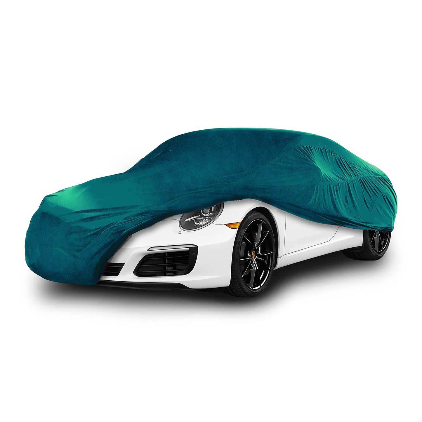 Cosmos - Indoor Car Cover compatible with main Coupé models, Elastic, Breathable and Dustproof Fabric, Soft Lining, Snug Fit, Blue