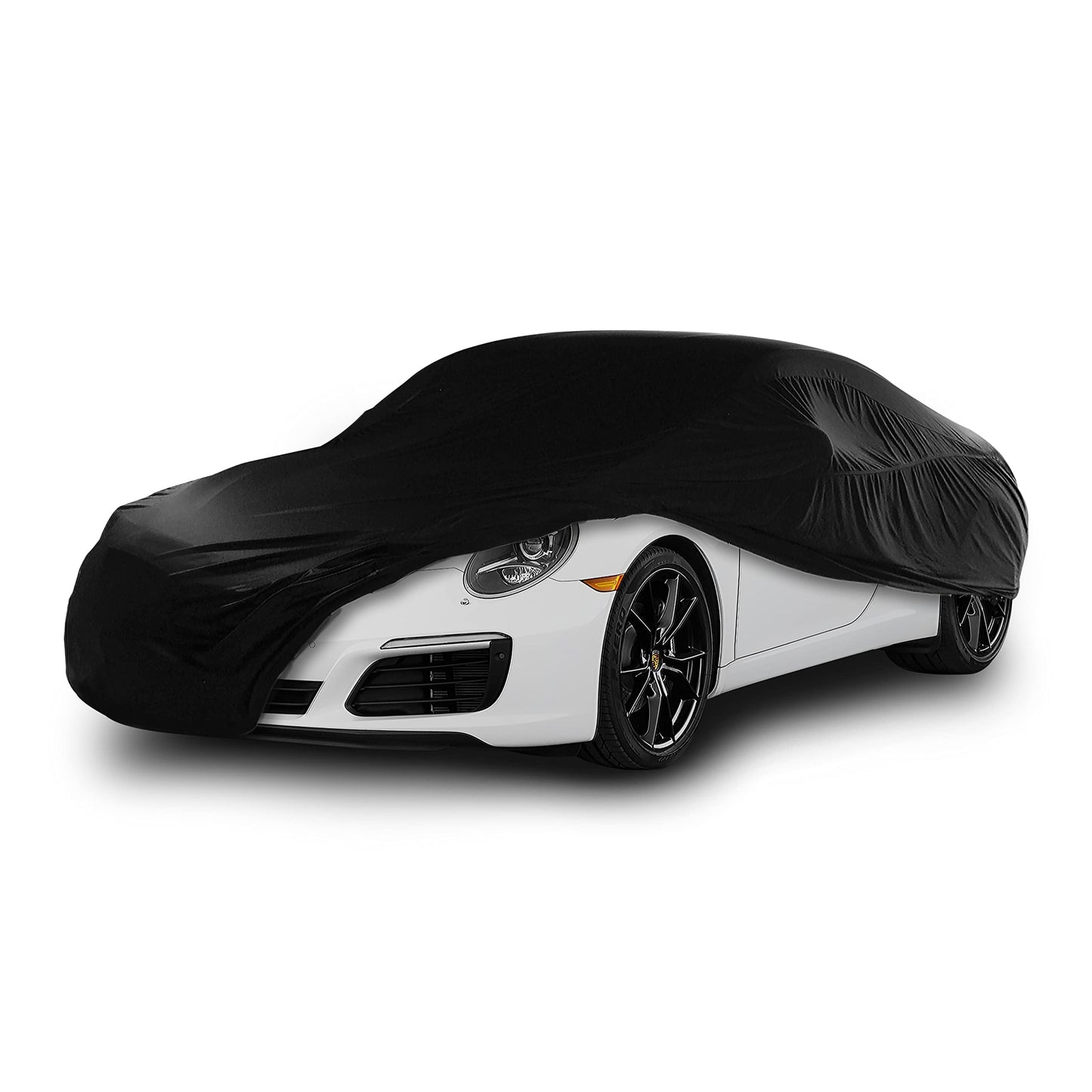 Cosmos - Indoor Car Cover compatible with main Coupé models, Elastic, Breathable and Dustproof Fabric, Soft Lining, Snug Fit, Blue