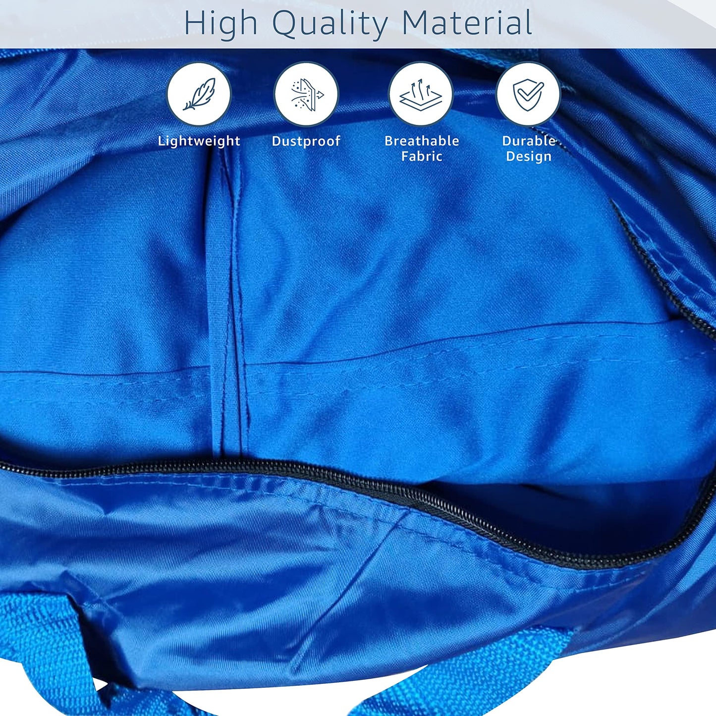 Cosmos - Indoor Car Cover compatible with main Coupé models, Elastic, Breathable and Dustproof Fabric, Soft Lining, Snug Fit, Blue