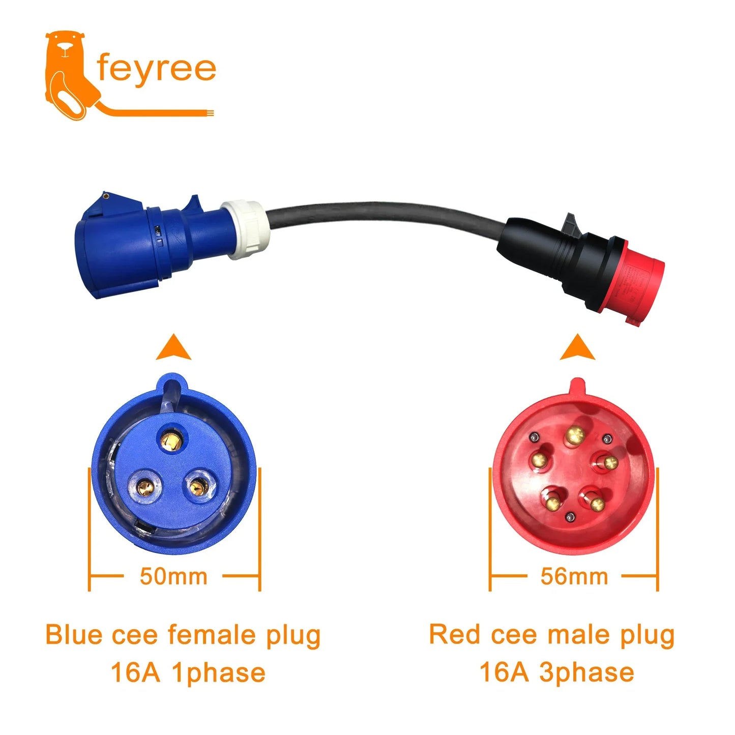 feyree EVSE Wallbox Type2 Cable EV Car Chager 7KW 11KW 22KW Electric Vehicle Charging Station with APP WIFI Control IEC62196-2