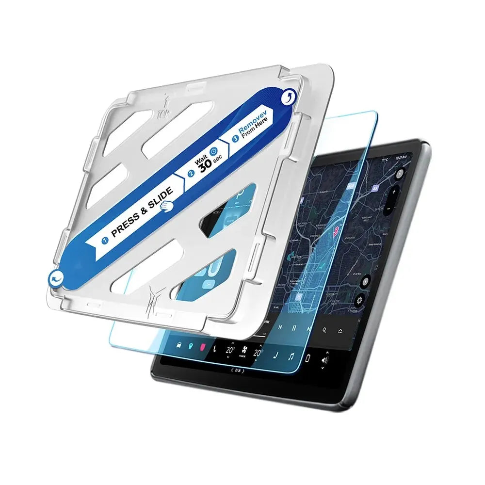 For 13 Inch Screen Car Central Control Film Tempered Glass Screen Protector Anti-Blue Light Film Hd Film Fit For Tesla Model 3 Y