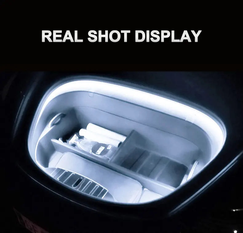Upgrade 12V Front Trunk Brighten LED Strip Waterproof Flexible DIY Flexible Front Rear Trunk Silicone Light For Tesla Model 3 Y