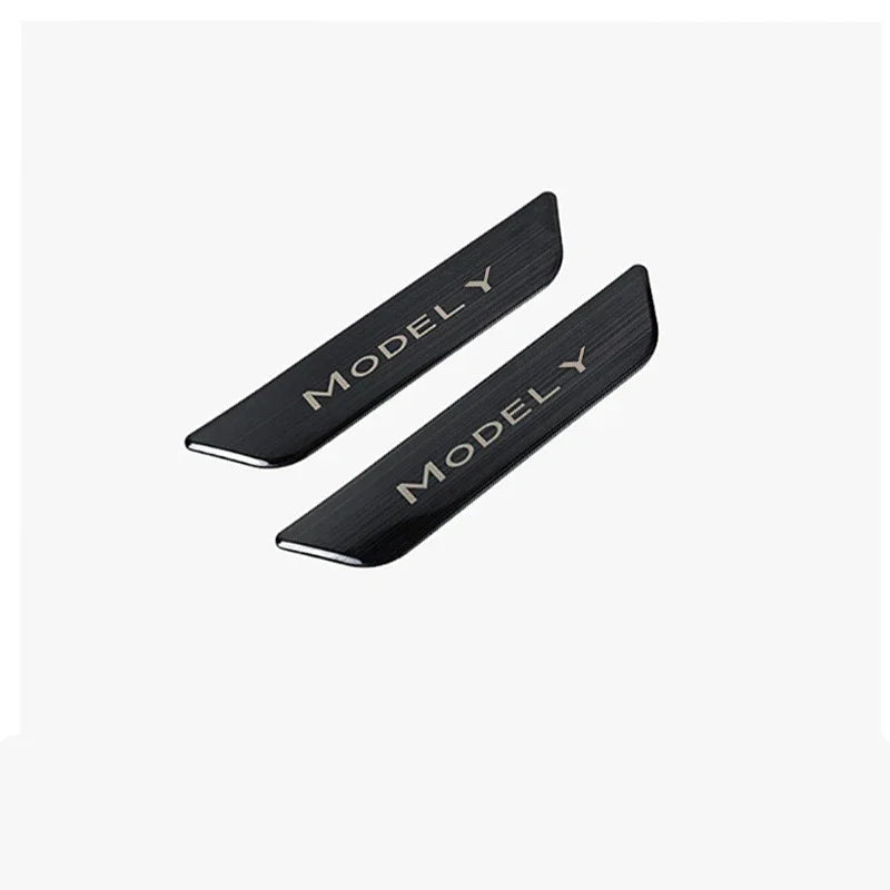 Pedal Guard Protector For Tesla Model Y 2023 Accessories Front Rear Door Sill Anti-Scratch Welcome Pedal Stainless Protective