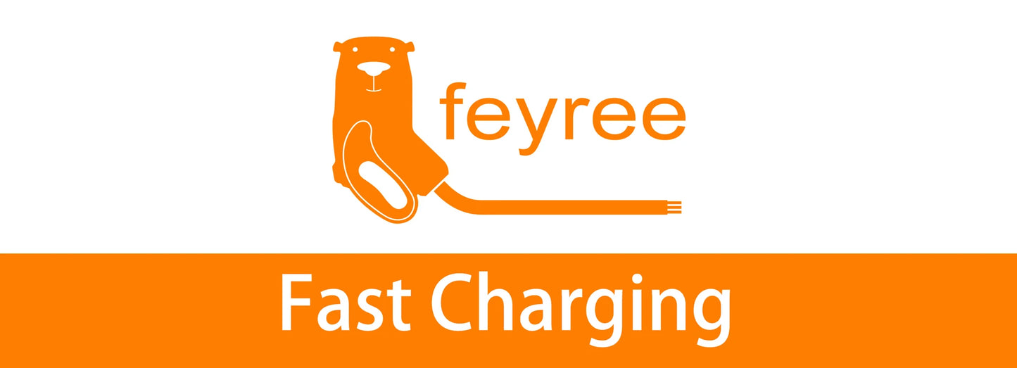 feyree Type1 Portable EV Charger 5m Cable with WIFI APP Control 16A 3.5KW Set Charging&DelayTime for EV Cars,Plug customizable