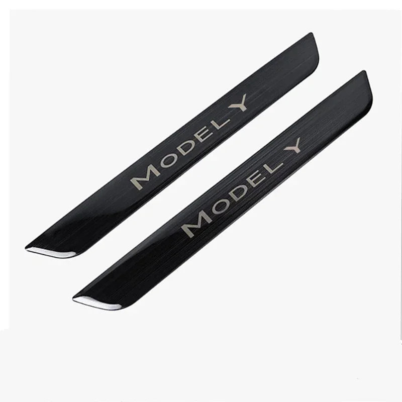 Pedal Guard Protector For Tesla Model Y 2023 Accessories Front Rear Door Sill Anti-Scratch Welcome Pedal Stainless Protective