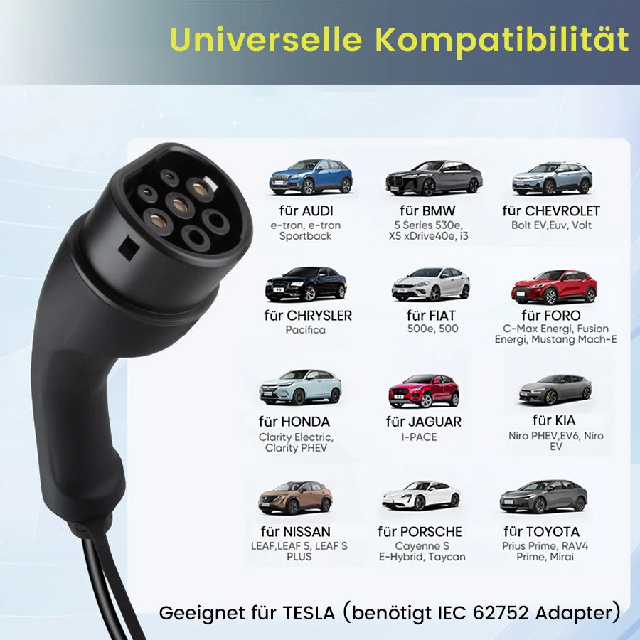 Junsun ev charger App control wallbox IP65 1Phase 7KW 32A 3.5KW 16A Type 2 Car fast charging plug to plug chargeur for tesla