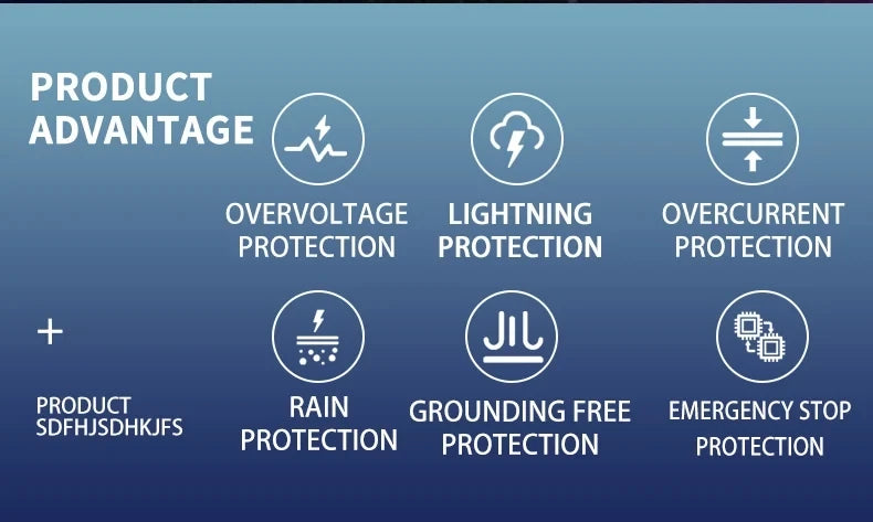 Teschev 110V 230V GBT EV Charger Electric Vehicle Charger Level 2 EVSE Charging Cable Wallbox Type 2 16A Car Charger