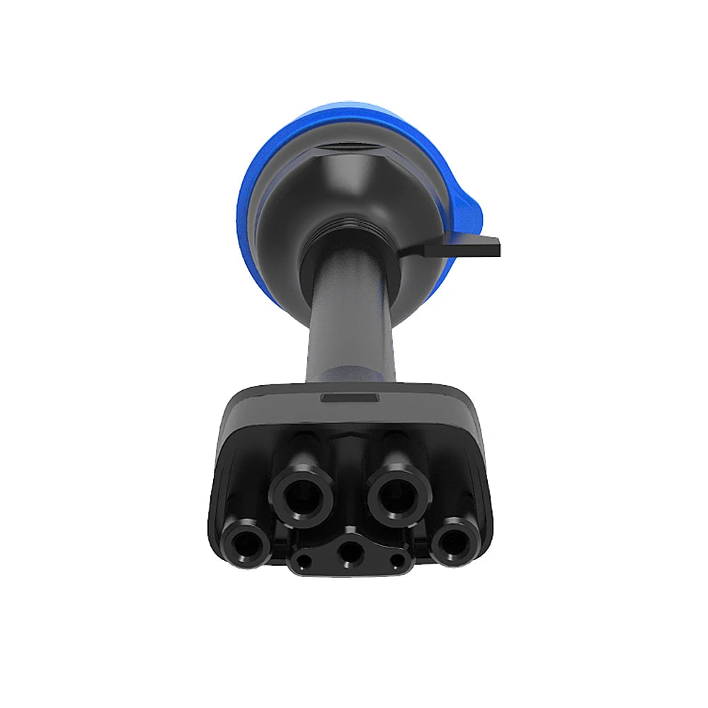 For Tesla 3 Pin Blue CEE Adapter Tesla Model S,3,X,Y Gen 2 Ev Charger Extension Cord Connector 240V Outlet at 32A 10 Inch