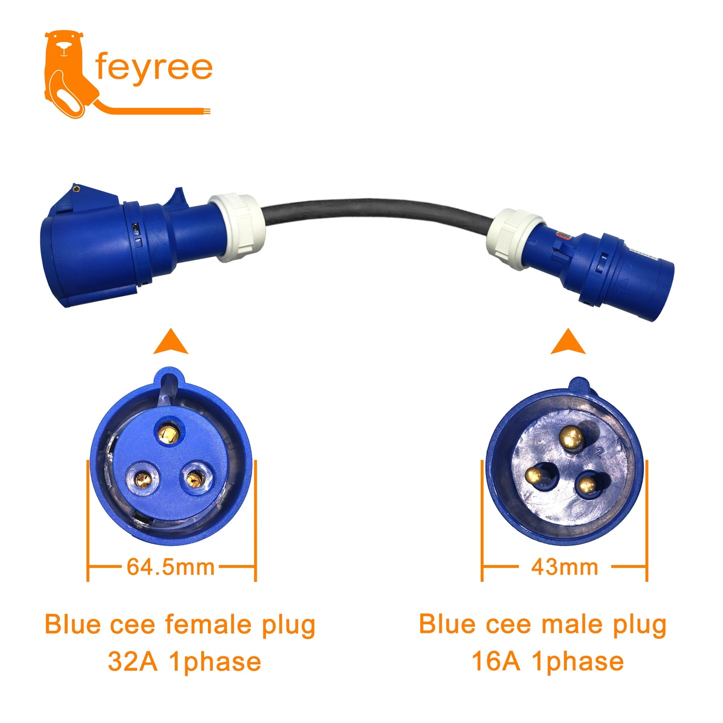 feyree EVSE Wallbox Type2 Cable EV Car Chager 7KW 11KW 22KW Electric Vehicle Charging Station with APP WIFI Control IEC62196-2