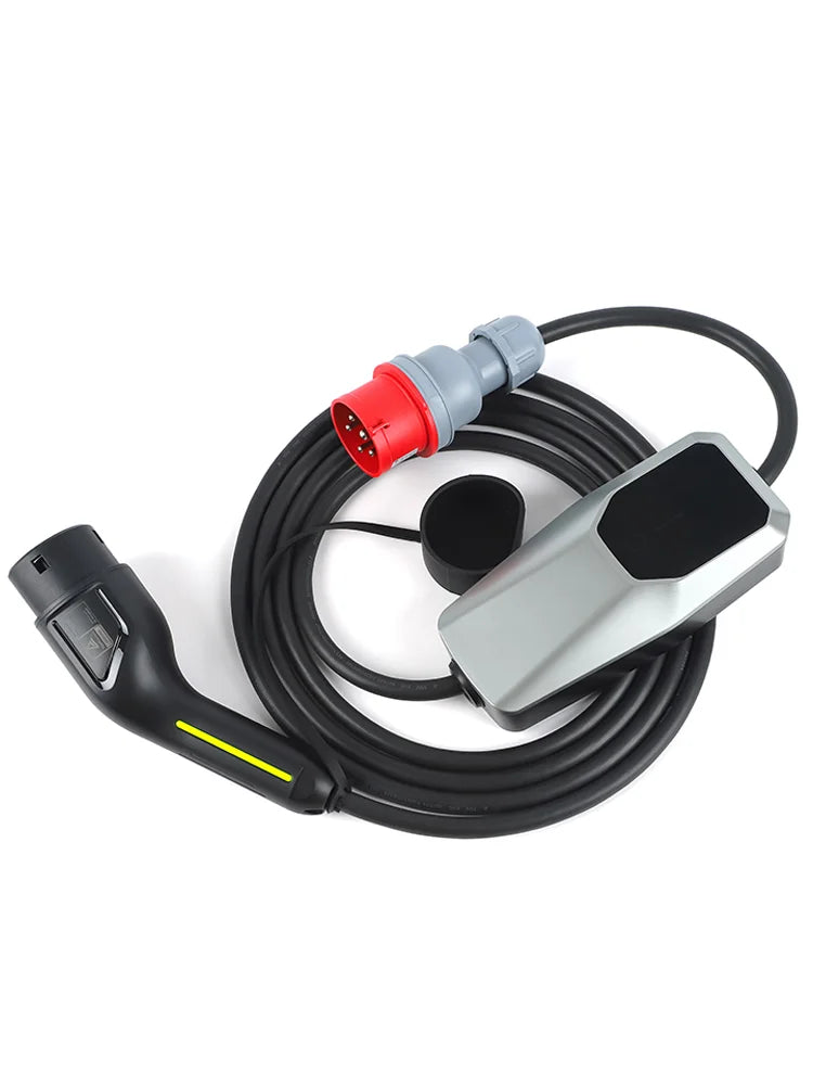Type 2 EV Charger 3.5KW 7KW 11KW 16A/32A 1 phase 3 phase  EVSE Charging Cable Mode 2 for Electric Car